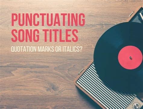 Are Music Titles Italicized? A Diverse Perspective