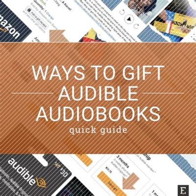 can you gift audible books